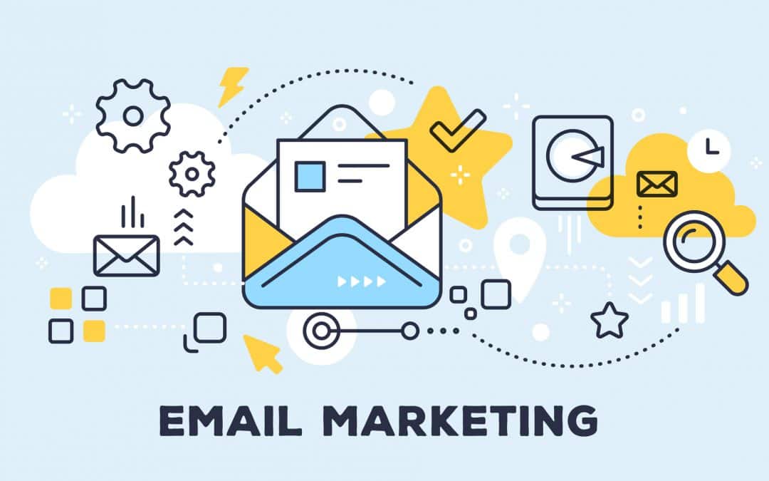Email Marketing digital graphic